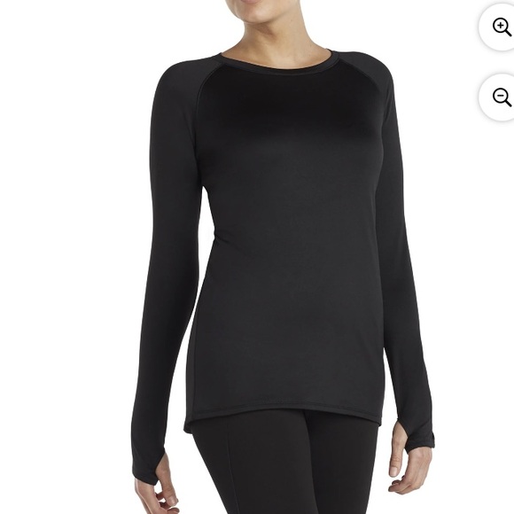 Cuddl Duds Other - 💜ClimateRight by Cuddl Duds Women's Plush Warmth Crew Neck Base Layer Top,SizeS